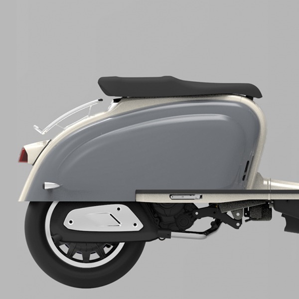 Royal Alloy Right Side Cover - Pewter Grey Internal Bolt Hole